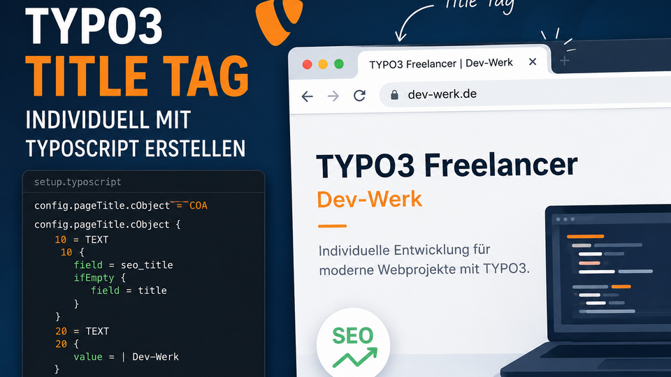 Title Tag mit Typoscript erstellen
