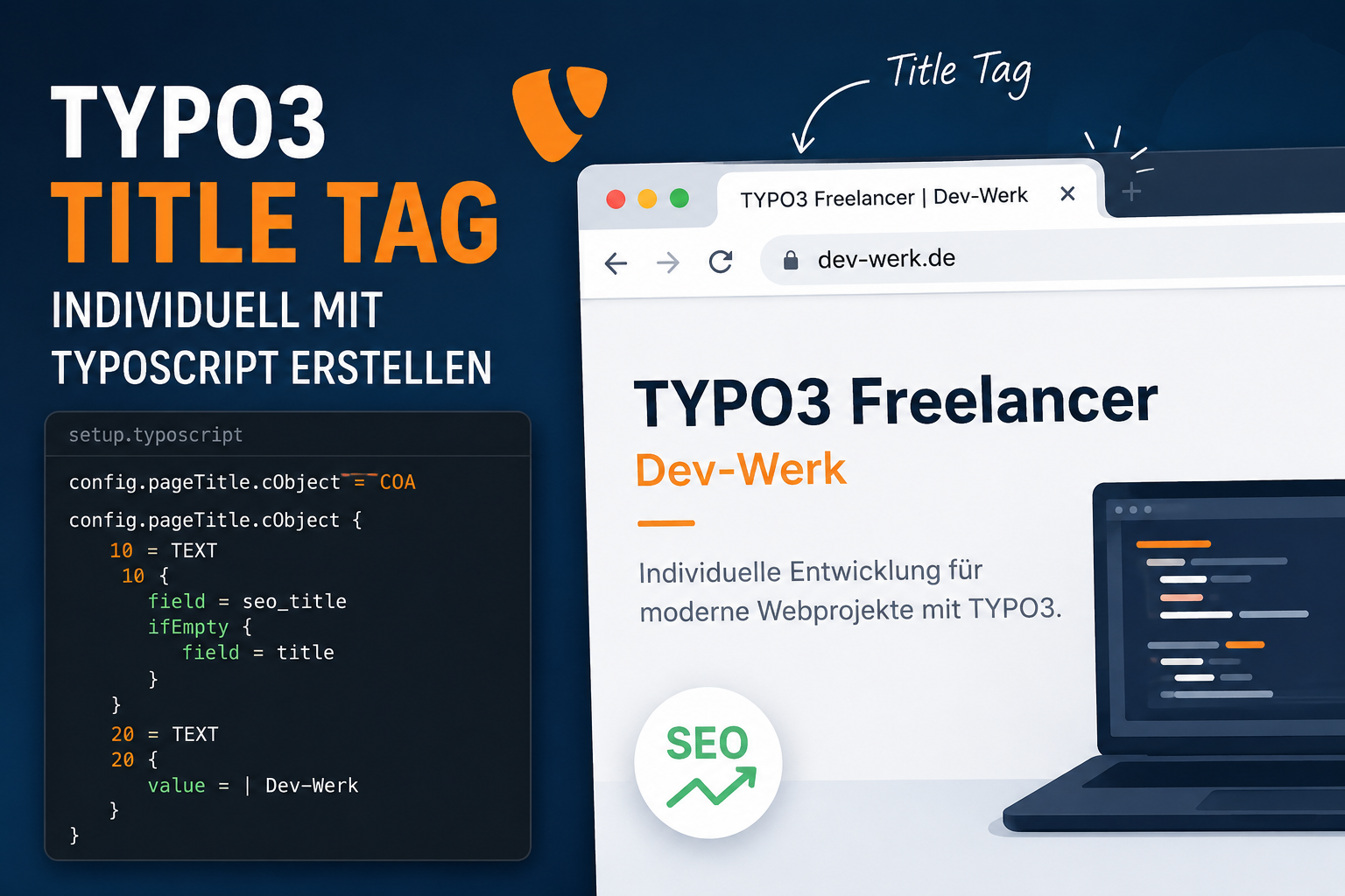 Title Tag mit Typoscript erstellen