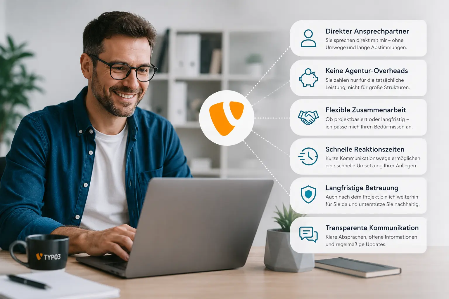 TYPO3 Freelancer Vorteile